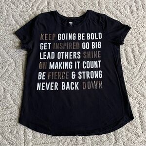Motivational Girls T-Shirt